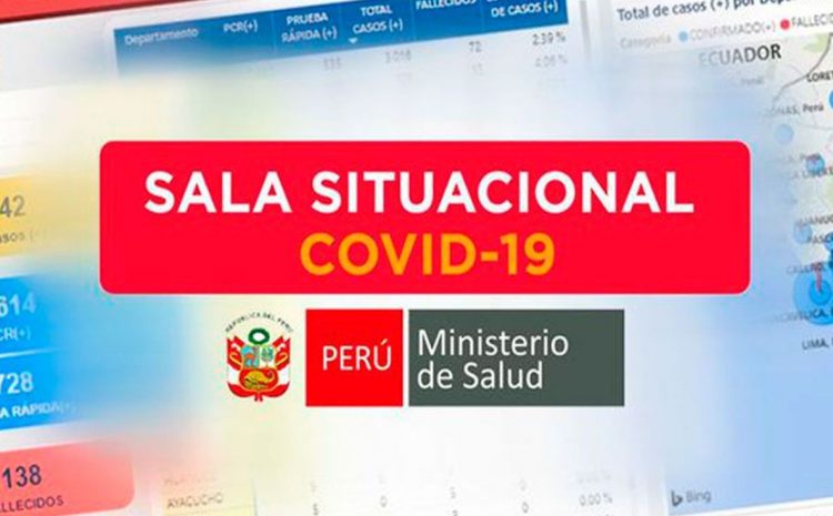  Sala Situacional COVID-19: casos positivos y fallecidos hasta el 15 de marzo de 2021